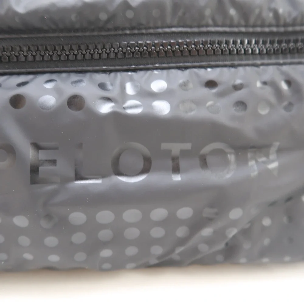 Peloton On The Go Duffle Bag  Black Travel Gym Puffed Shoe Compartment